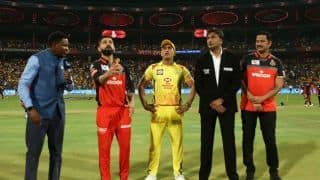 RCB vs CSK, IPL 2019: Dwayne Bravo, AB de Villiers back as Chennai Super King opt to bowl vs Royal Challengers Bangalore
